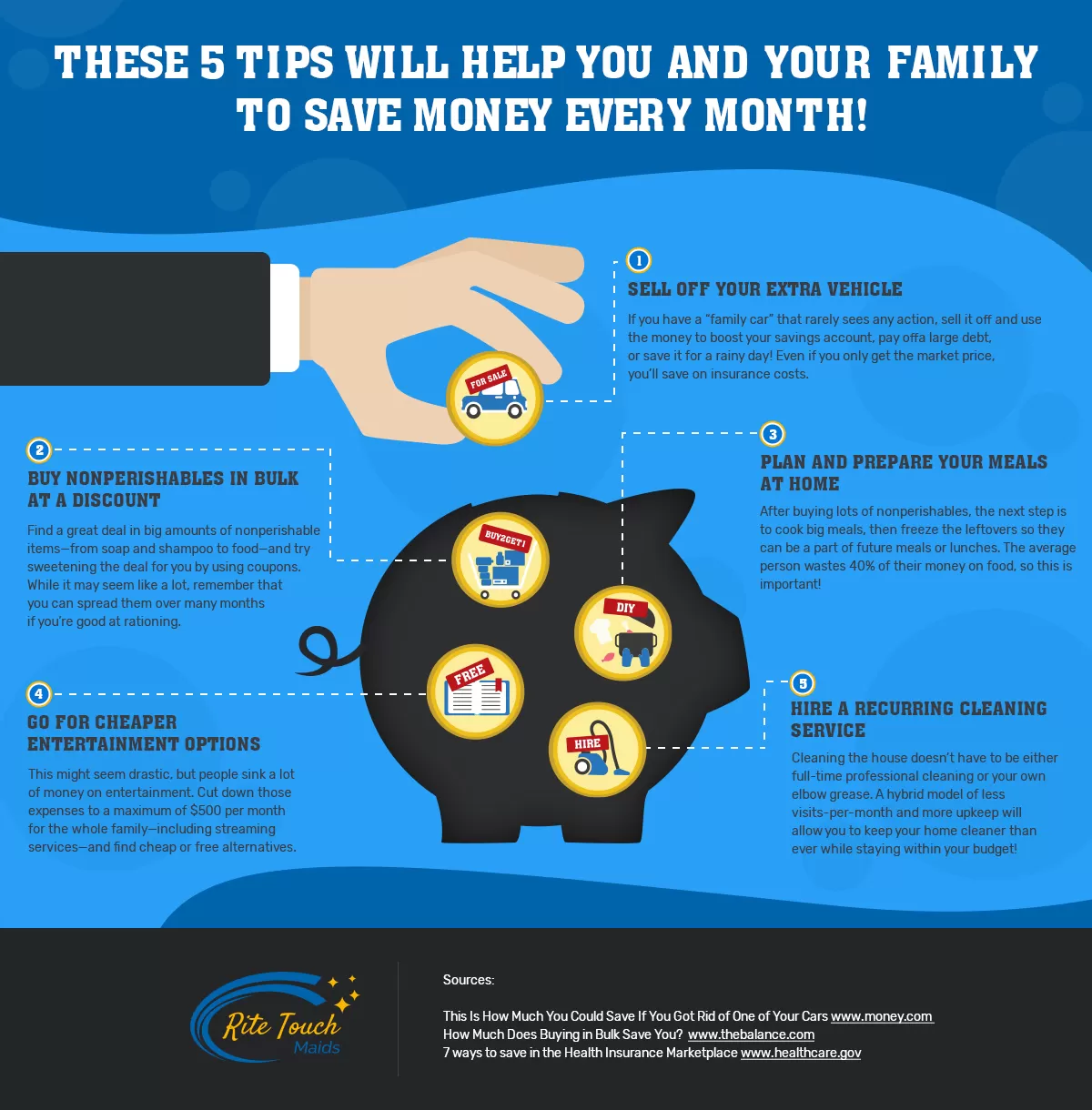 These 21 Tips Will Help You and Your Family to Save Money Every Month!