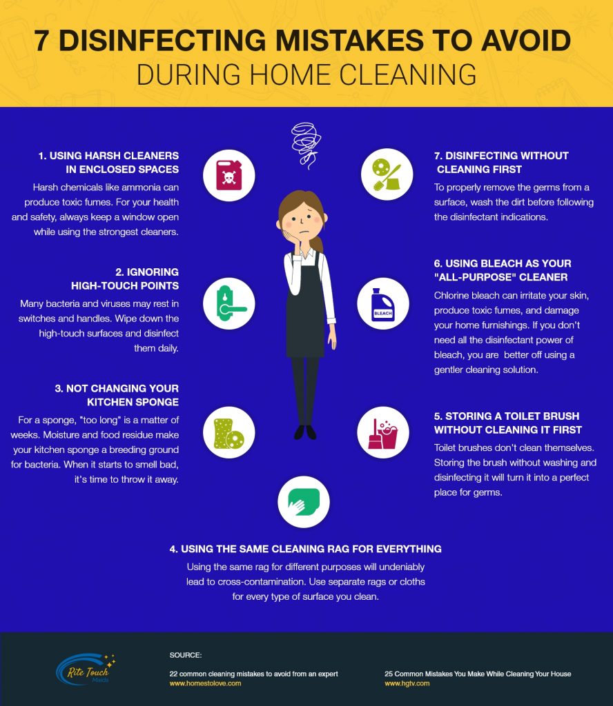 7 Disinfecting Mistakes To Avoid During Home Cleaning