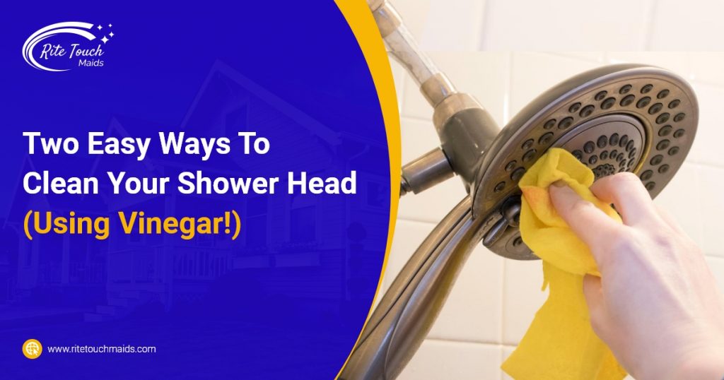 Two Easy Ways To Clean Your Shower Head (Using Vinegar!) Rite Touch Maids